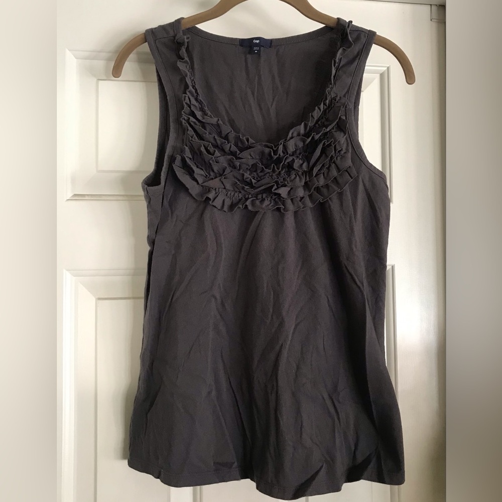 Dark grey tank from the GAP size M